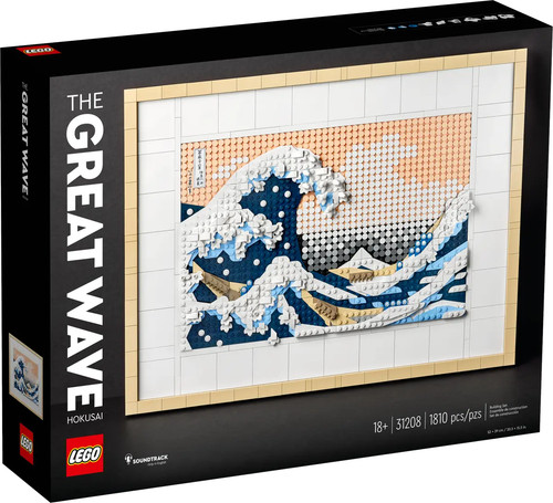 Lego art 31208 hokusai la - lego,