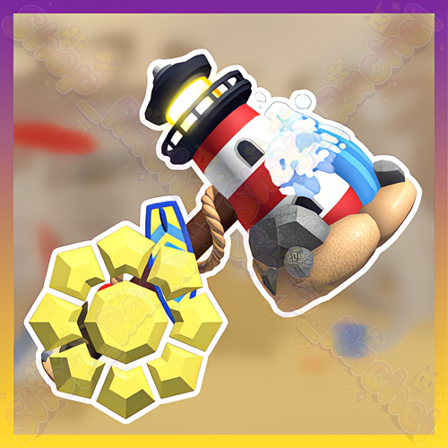 Coastal lighthouse set - lighthouse,