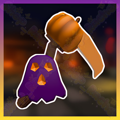 Pumpkin slice set flee - pumpkin,