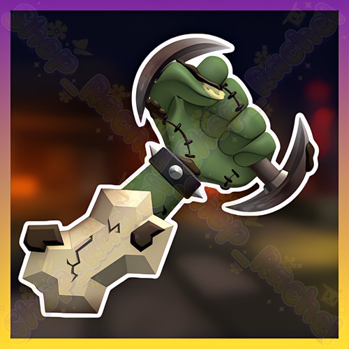 Zombie hand set flee - zombie,