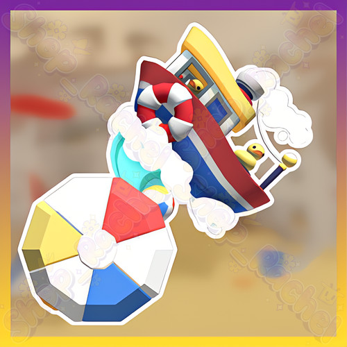 Beach boat set - ⛵,