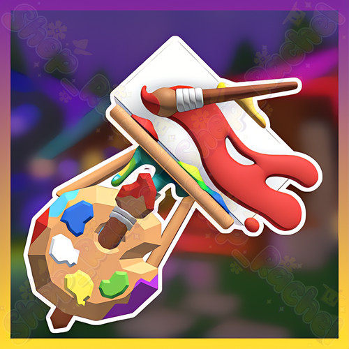 Paint canvas set flee - -,
