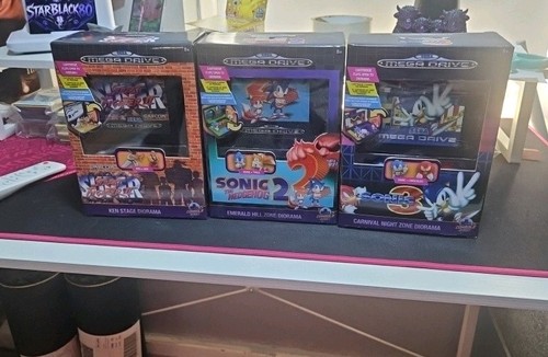 Set console sega mega - set,