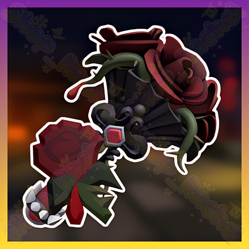 Gothic bouquet set flee - set,