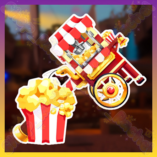 Popcorn stand set flee - 🍿,